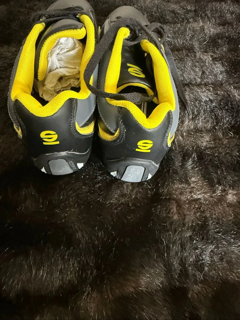 Sparco Karting Kart Racing Auto Shoes S-POLE black yellow - size 40 7